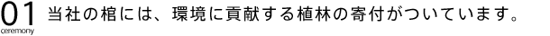 地球に優しいエコを考えた葬儀｜エコ葬・エコ棺